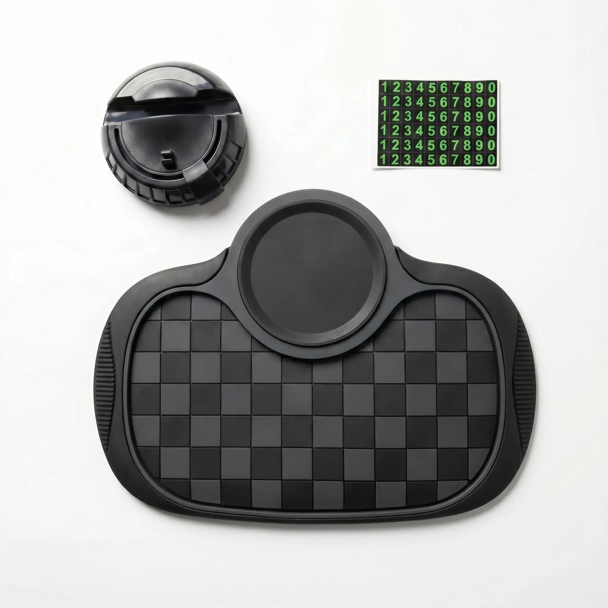 Car Dashboard Anti-Slip Mat, 2026 New Multifunctional Car Anti-Slip Mat With Temporary Parking Number,  Car Anti-Slip Mat