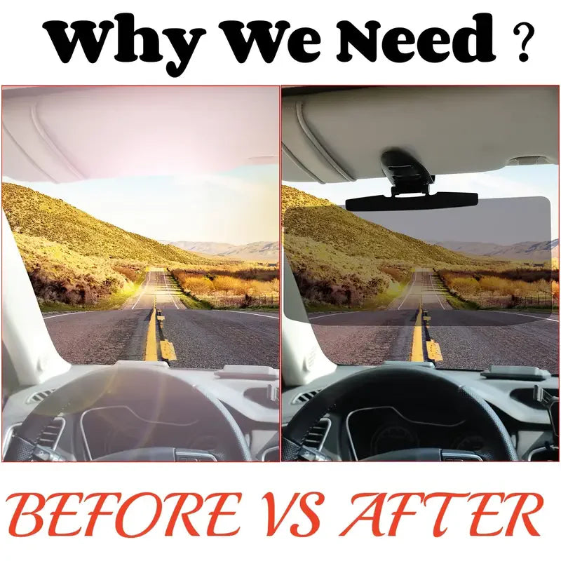 Car Mounted Anti Glare Mirror