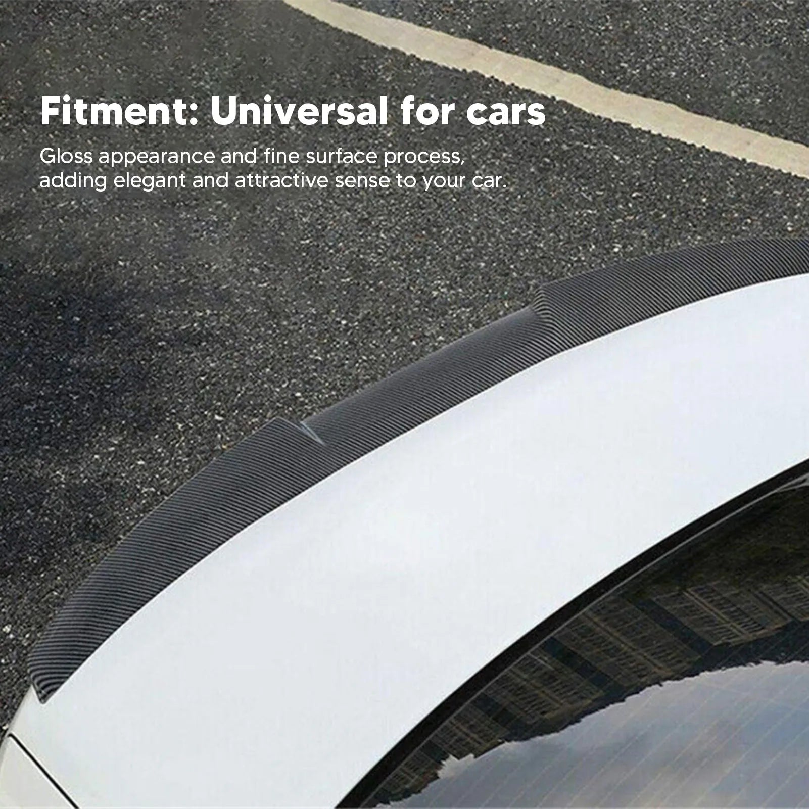 Trunk Lid Spoiler 99cm Rear Trunk Spoiler
