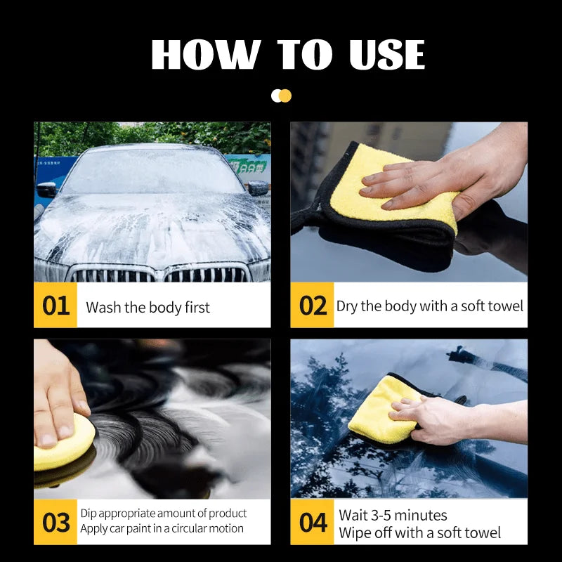 Black Car Wax: Paint Protection & Scratch Repair