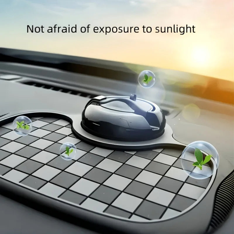 Car Dashboard Anti-Slip Mat, 2026 New Multifunctional Car Anti-Slip Mat With Temporary Parking Number,  Car Anti-Slip Mat