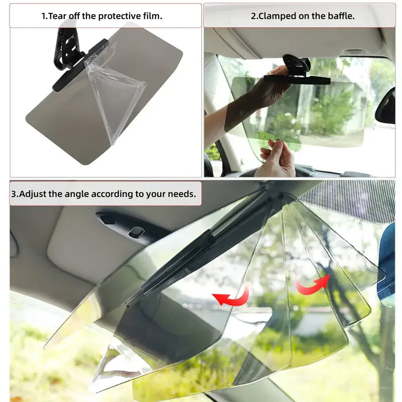 Car Mounted Anti Glare Mirror
